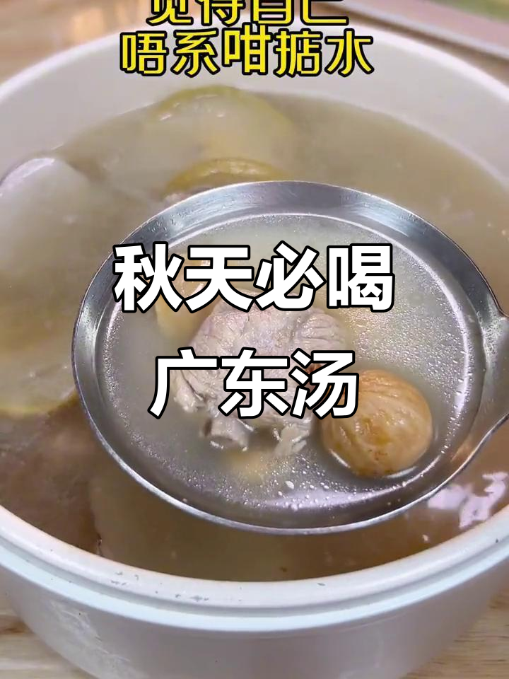 秋季滋补靓汤,广东风味满满