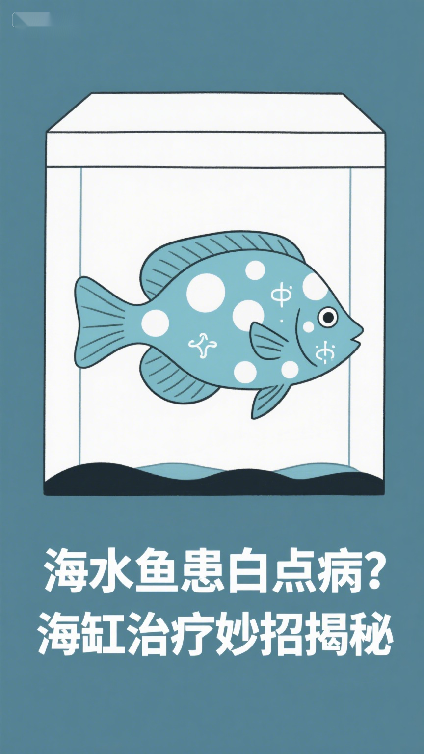 海水鱼患白点病?海缸治疗妙招揭秘