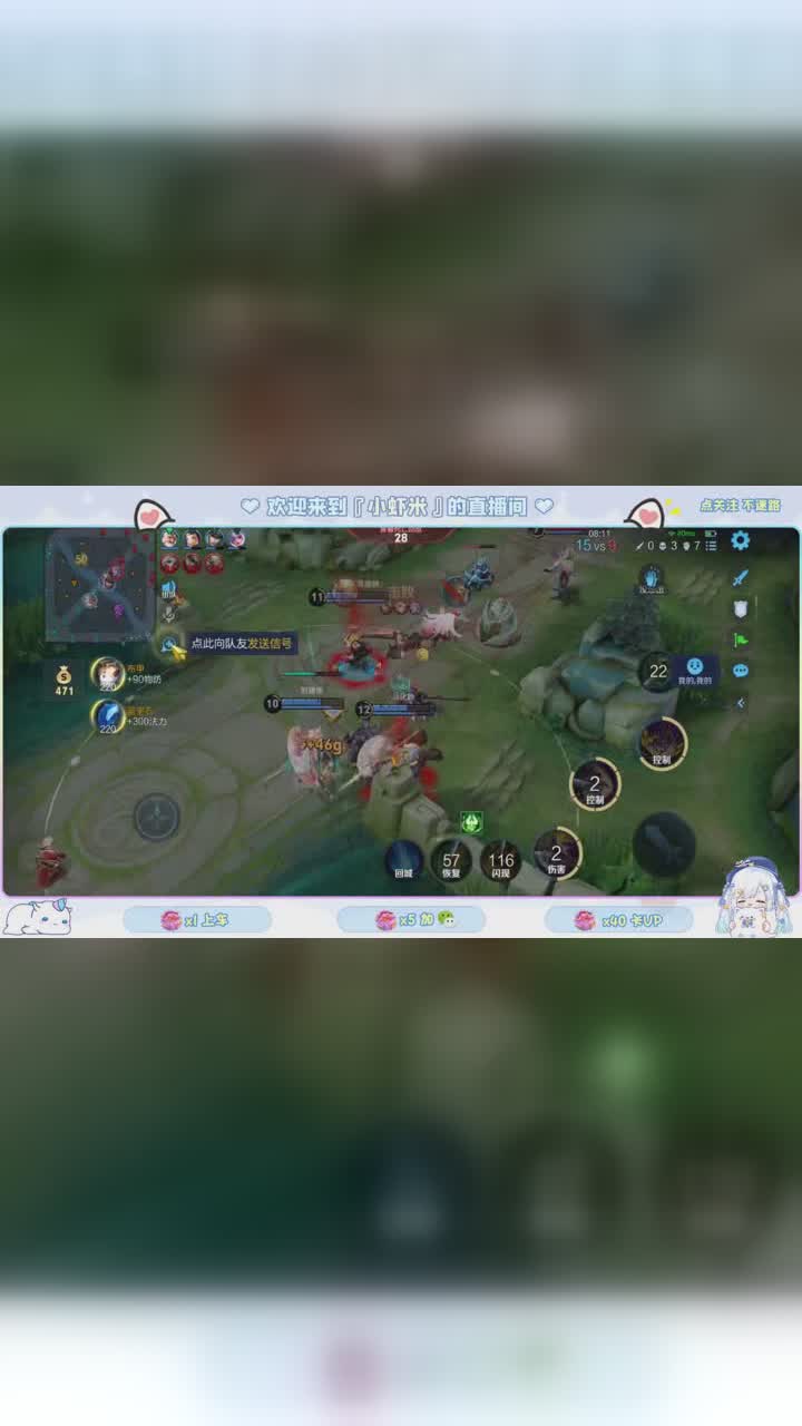 王者荣耀 小虾米乖乖 大神主播带粉中