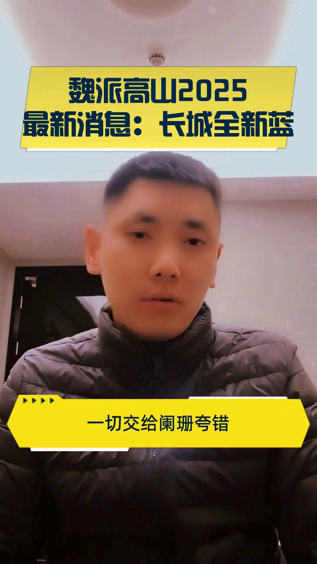 魏派高山2025款最新消息:长城全新蓝山