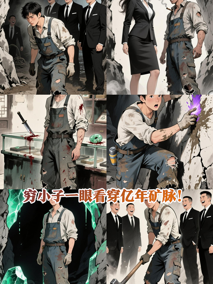被嘲废柴的穷小子竟用黄金瞳看穿亿年矿脉,翡翠女王当场跪求合作!