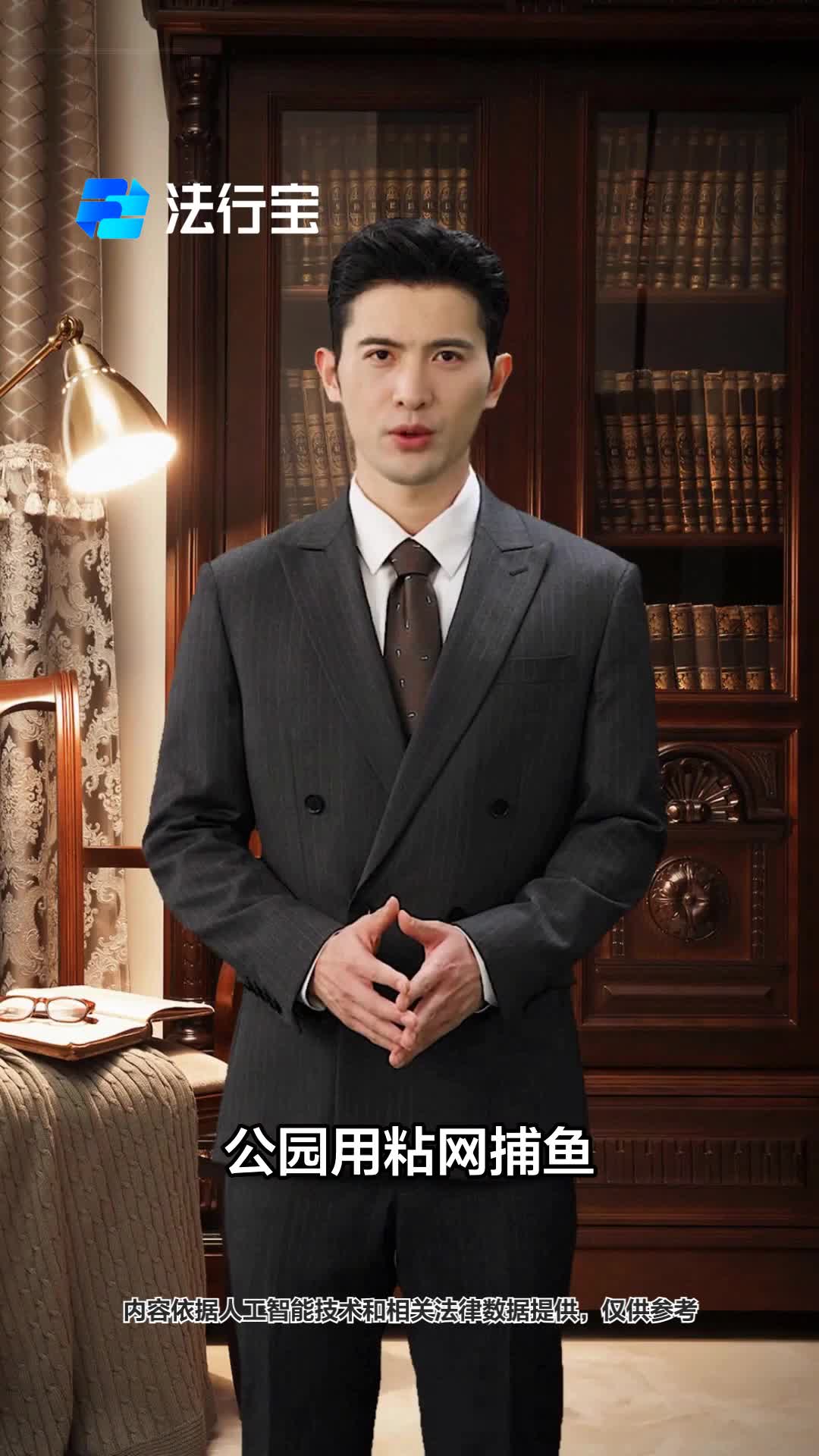 公园粘网捕鱼算犯法吗?