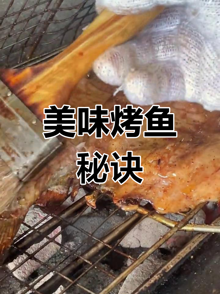 炭火烤鱼,外脆内嫩,学会这招,味道绝佳!