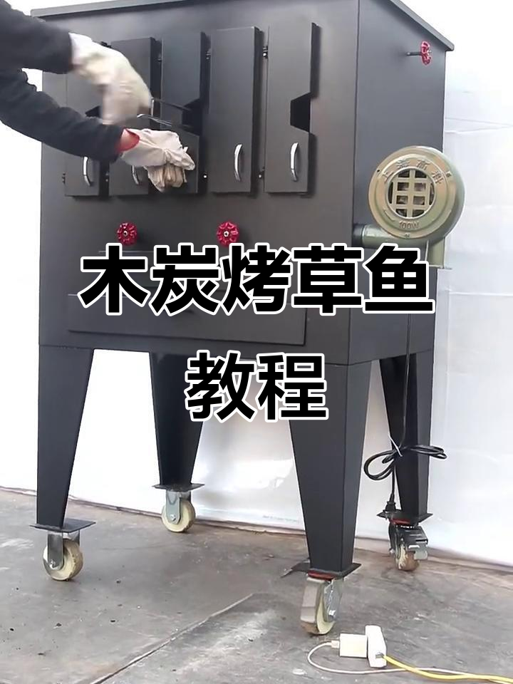 木炭烤鱼全流程，轻松学会这道美味