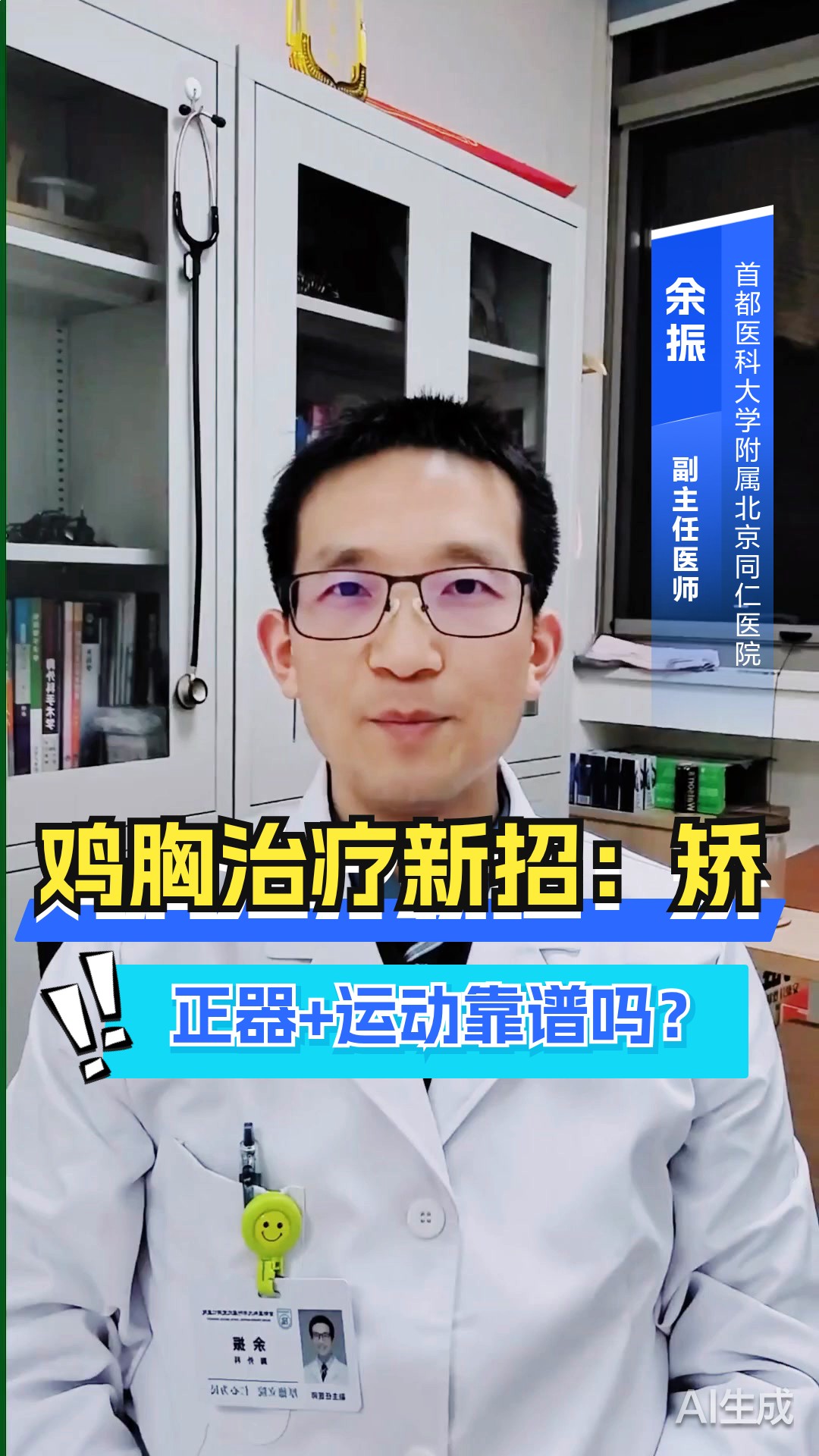 鸡胸治疗新思路！医生解析矫正器与运动疗法的黄金组合