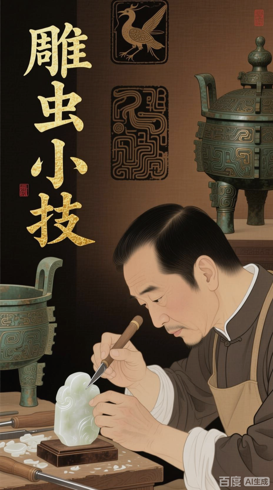 雕虫小技:小技艺中的大智慧