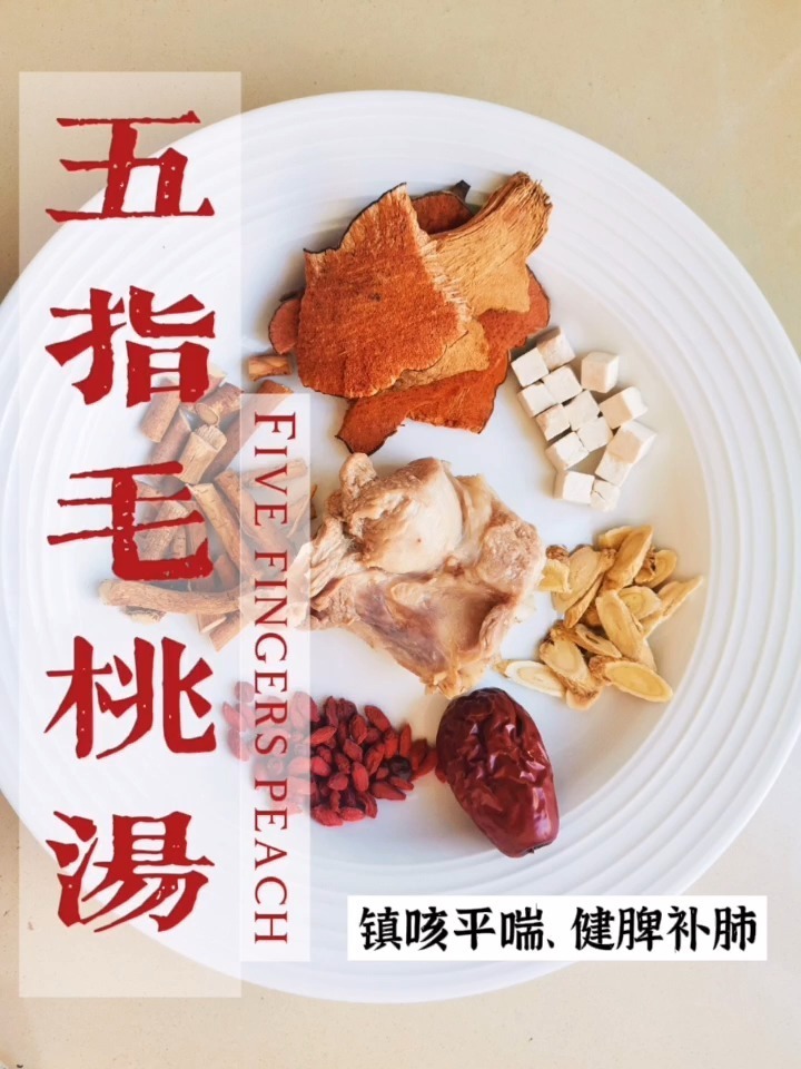 客家人常用的煲汤材料五指毛桃不仅可以祛湿而且在镇咳平喘健脾方