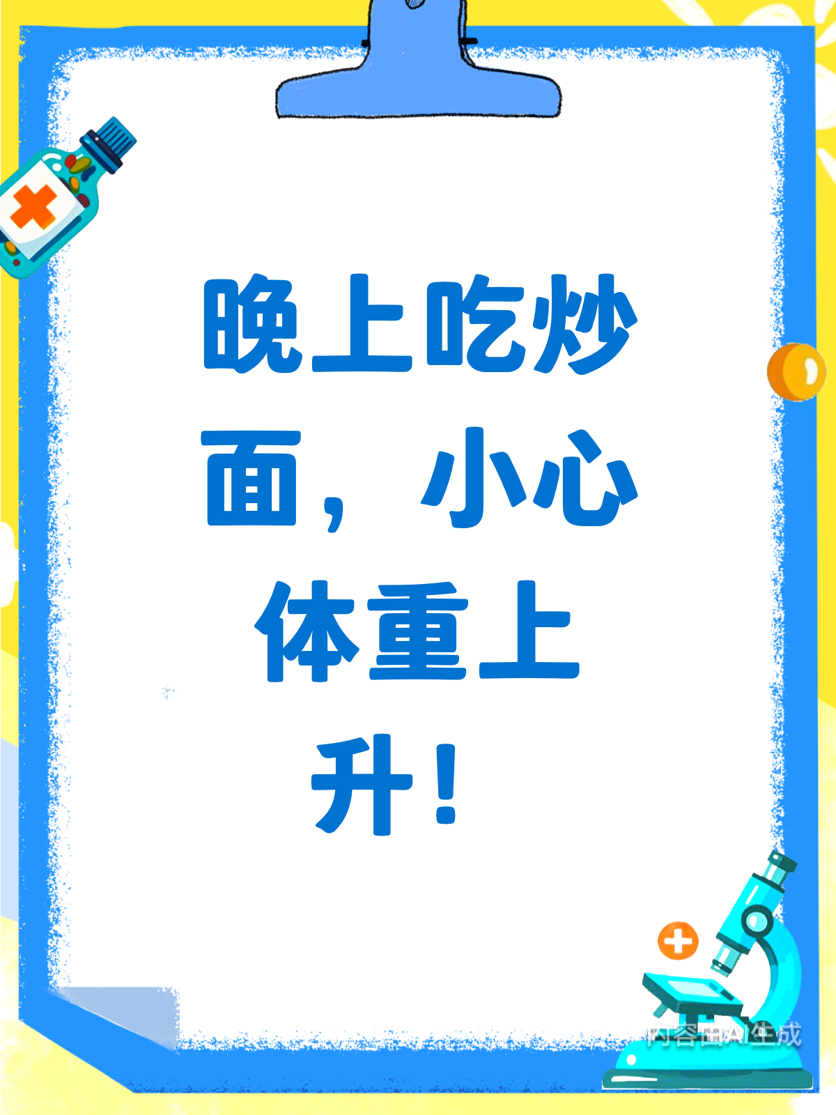 晚上吃炒面?小心热量超标!