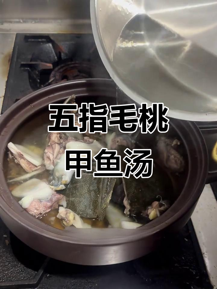 养生甲鱼汤,男人必喝!教你做五指毛桃土鸡炖法