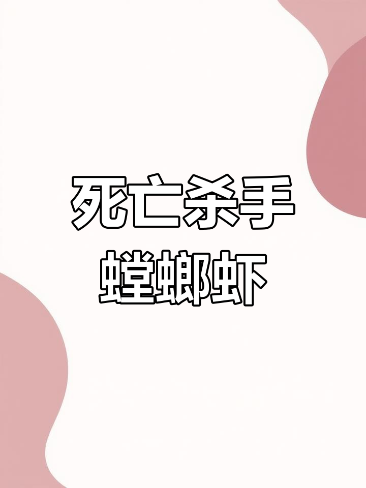 雀尾螳螂虾:弹簧拳击碎大螃蟹,秒杀猎物
