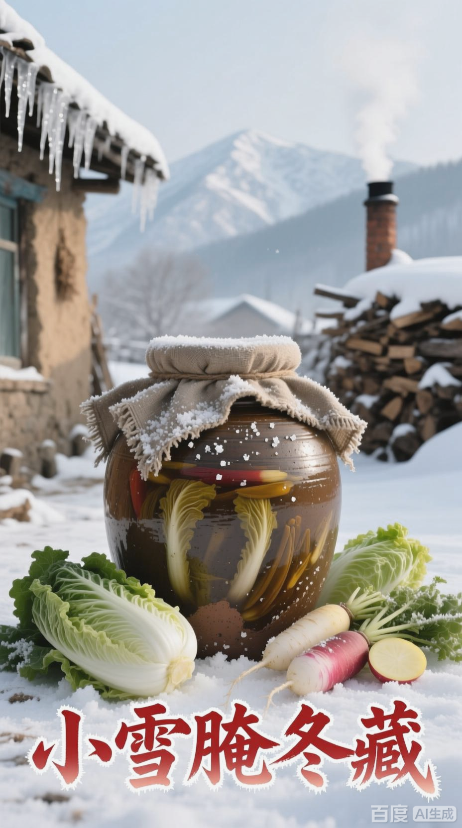 小雪腌菜,北方冬日的仪式感