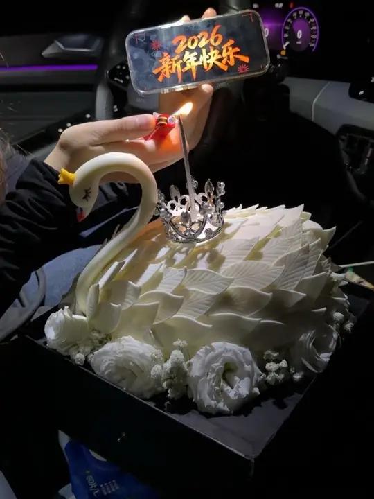 谁的少女心DNA动了?是我!天鹅蛋糕颜值封神,奶油清爽不腻,内馅超扎实,和闺蜜下午茶锁死,