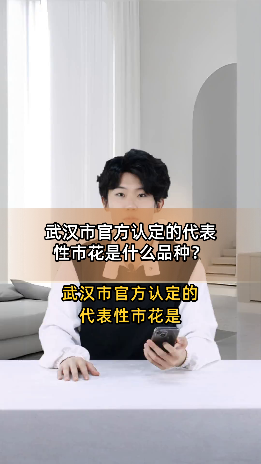 武汉市官方认定的代表性市花是什么品种?