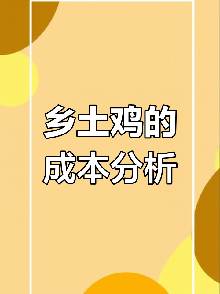 乡下土鸡成本揭秘:500元一只真的值不值?