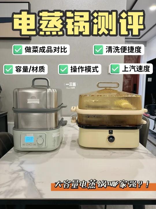 大容量电蒸锅超详细测评|一次搞定一家菜