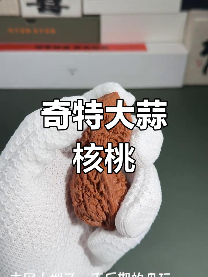 大蒜核桃,独特手感,小众选择,趣味十足!