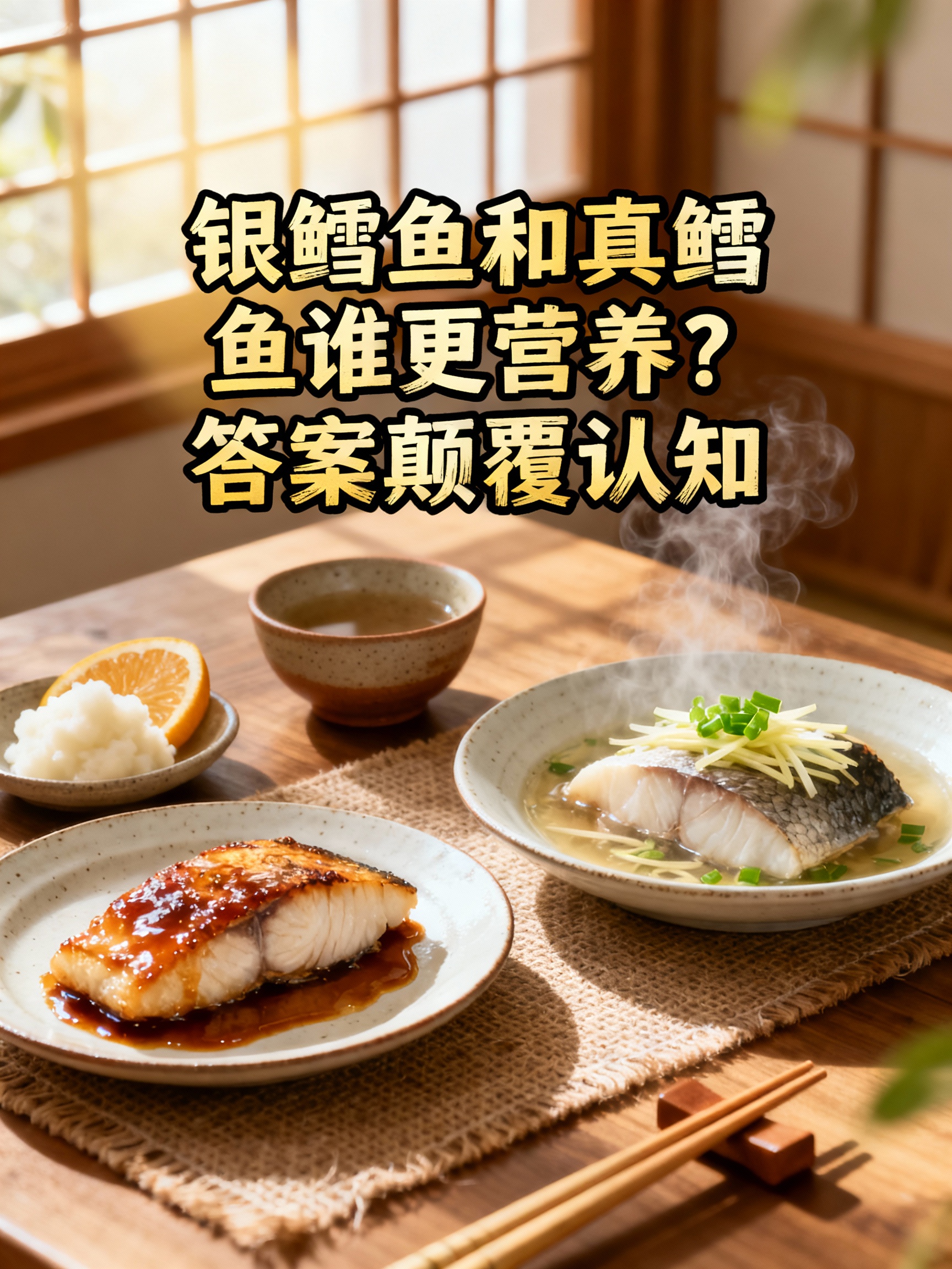 银鳕鱼和真鳕鱼谁更营养？答案颠覆认知