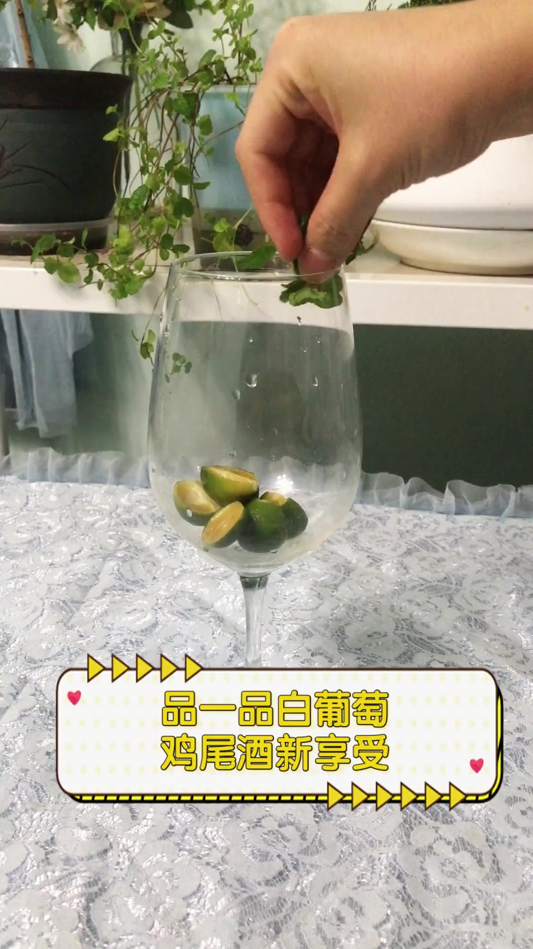 品一品白葡萄鸡尾酒新享受