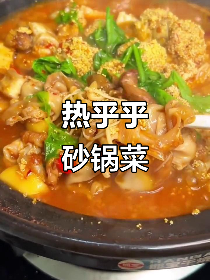 八种砂锅菜,热气腾腾家常味,简单又美味