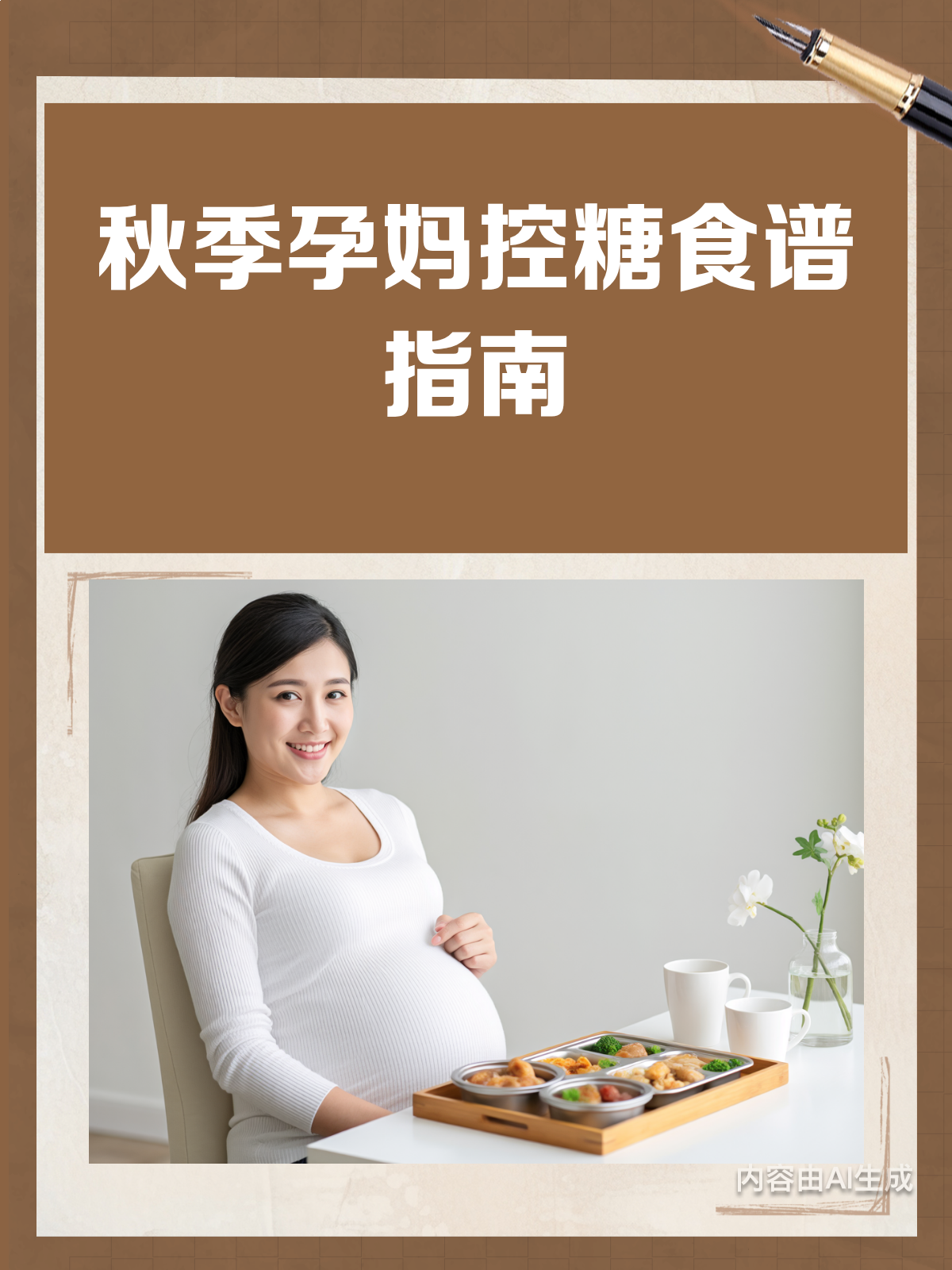 孕妇控糖食谱,秋季稳糖就靠它!