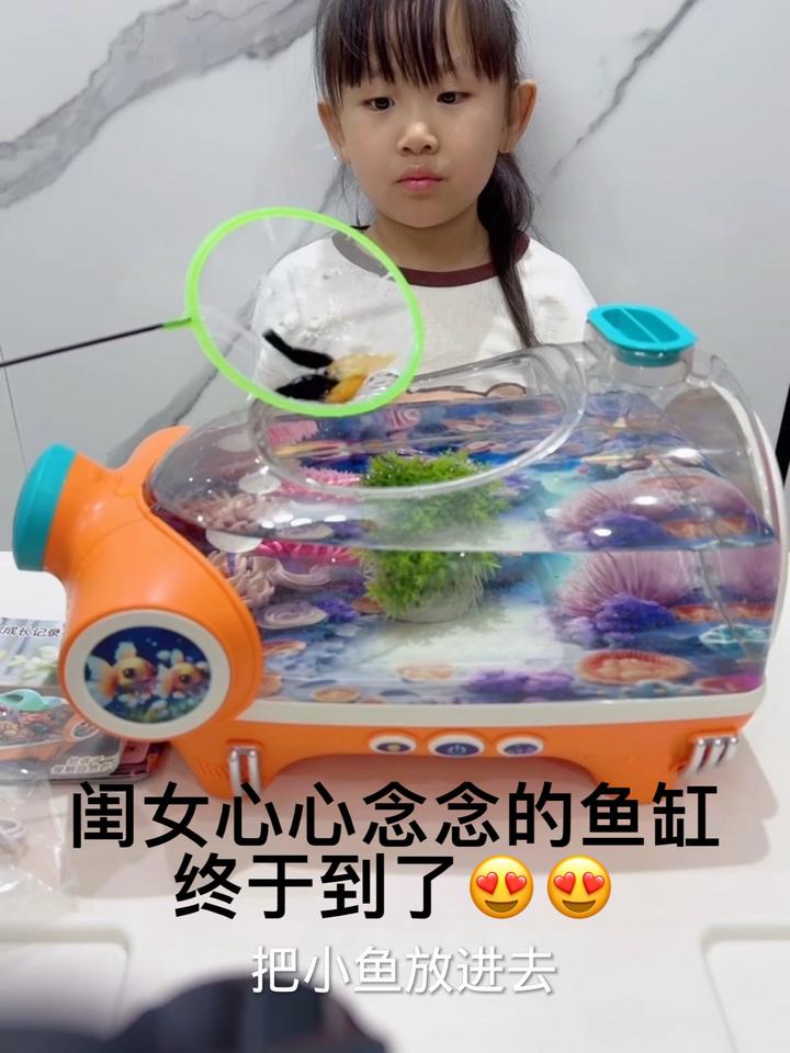 属于小朋友的太空舱鱼缸 都这么高级了,我也好想拥有!