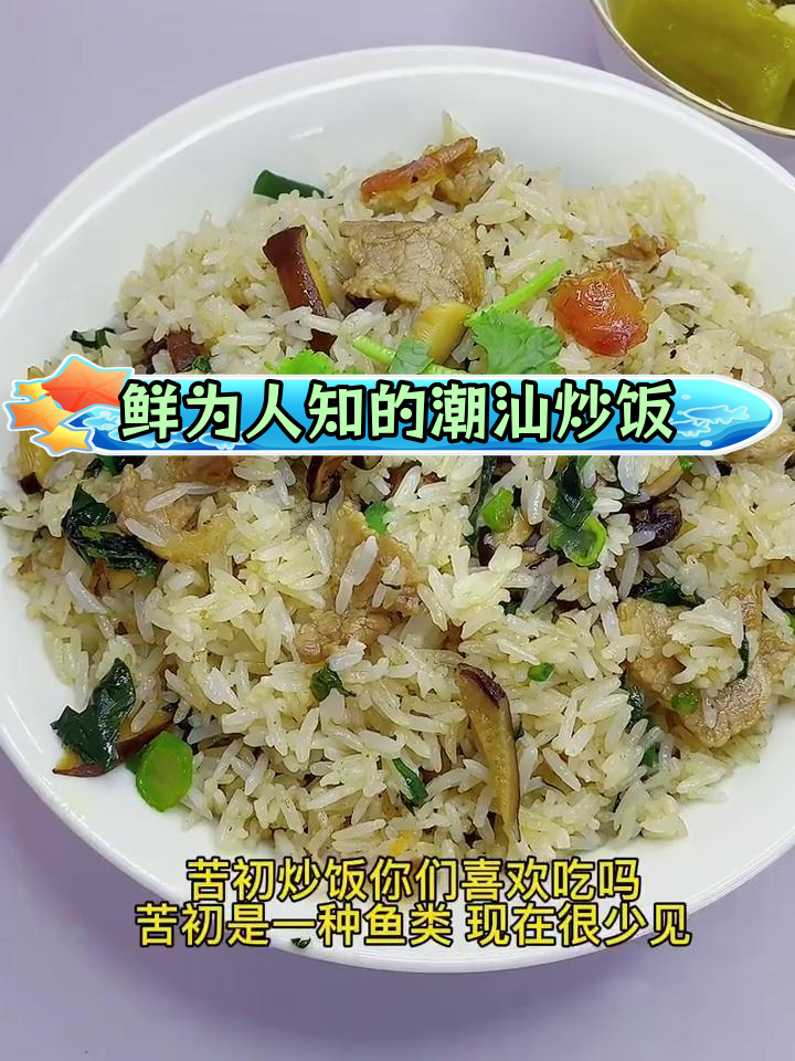 潮汕经典美食:苦初饭的独特魅力