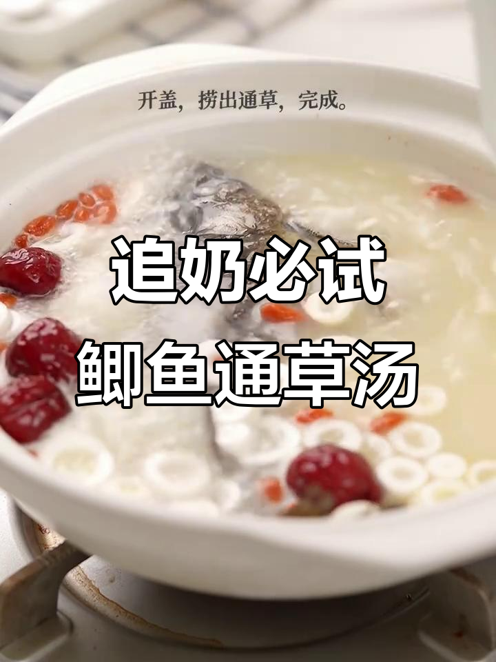 鲫鱼通草汤,催乳神器让你奶水满满