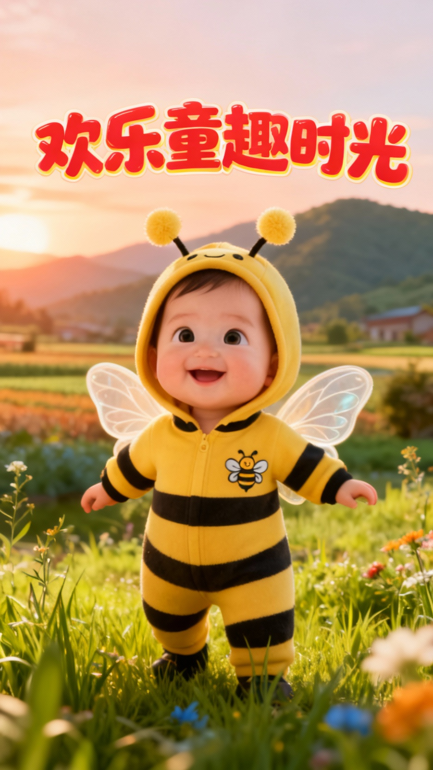 大公鸡儿歌，欢乐童趣时光