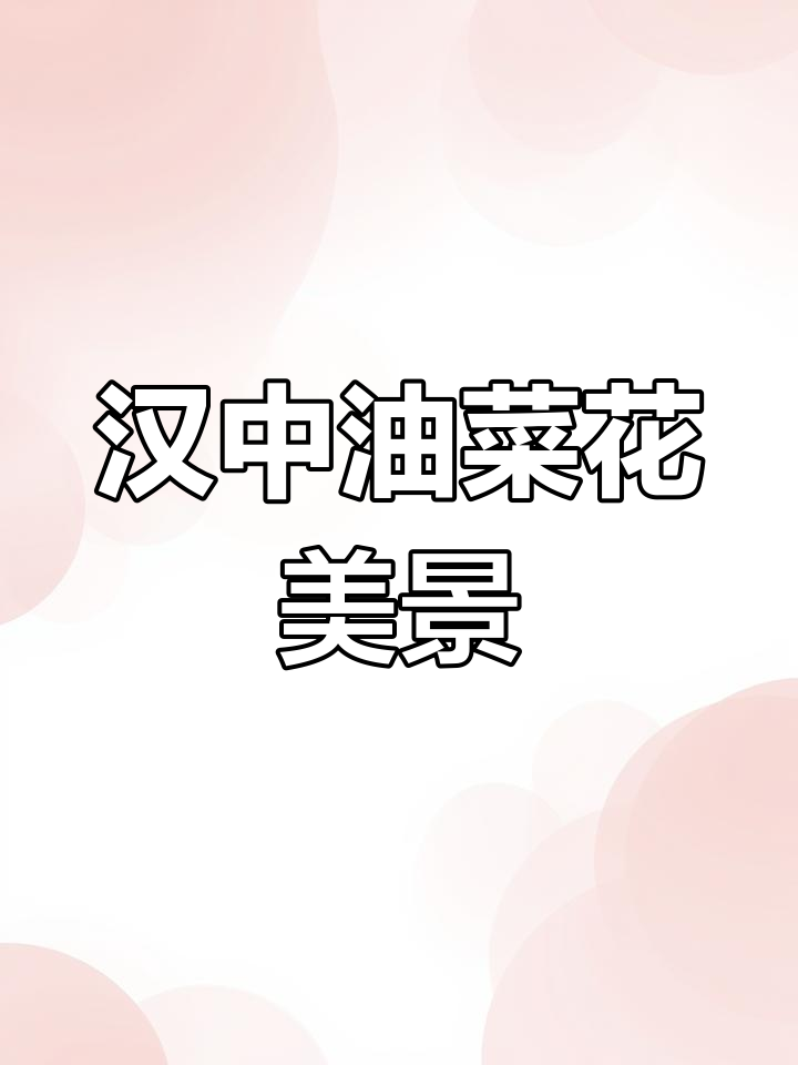 汉中洋县油菜花海惊艳央视,美丽乡村风光尽显