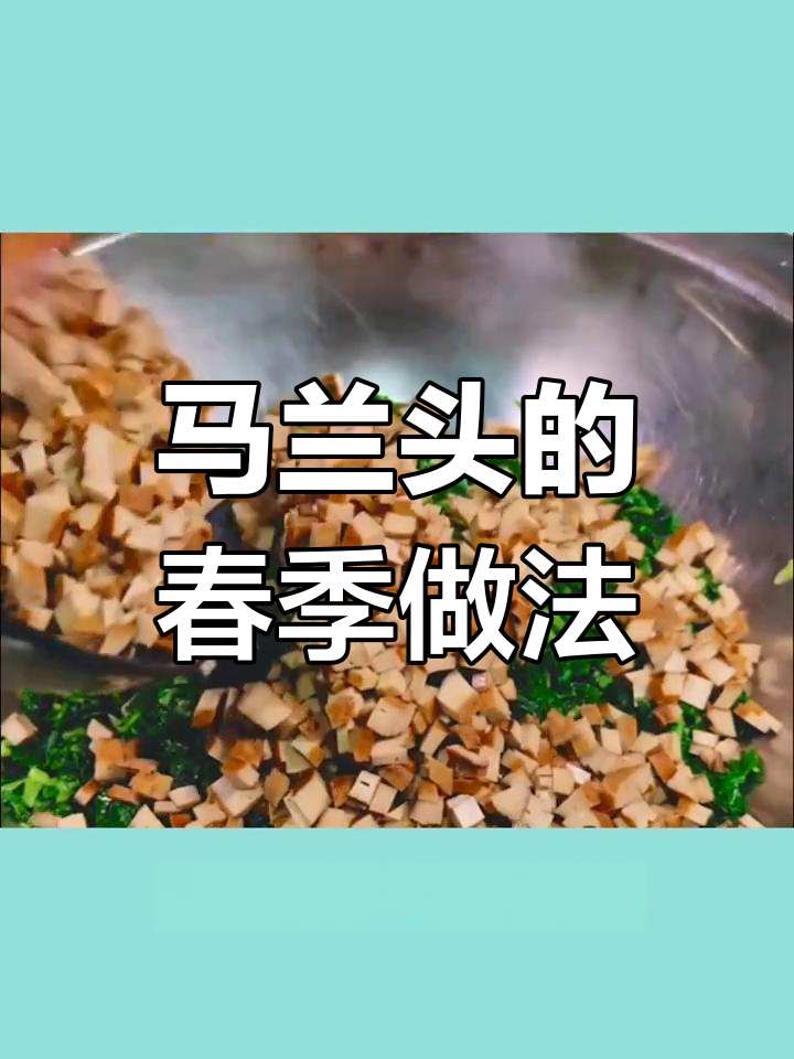 春天必吃马兰头,鲜香四溢的野菜美味
