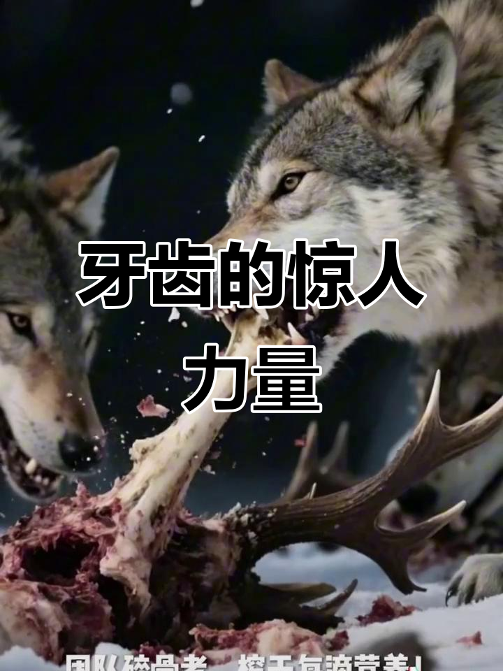 肉食动物的牙齿，强大到不可思议！