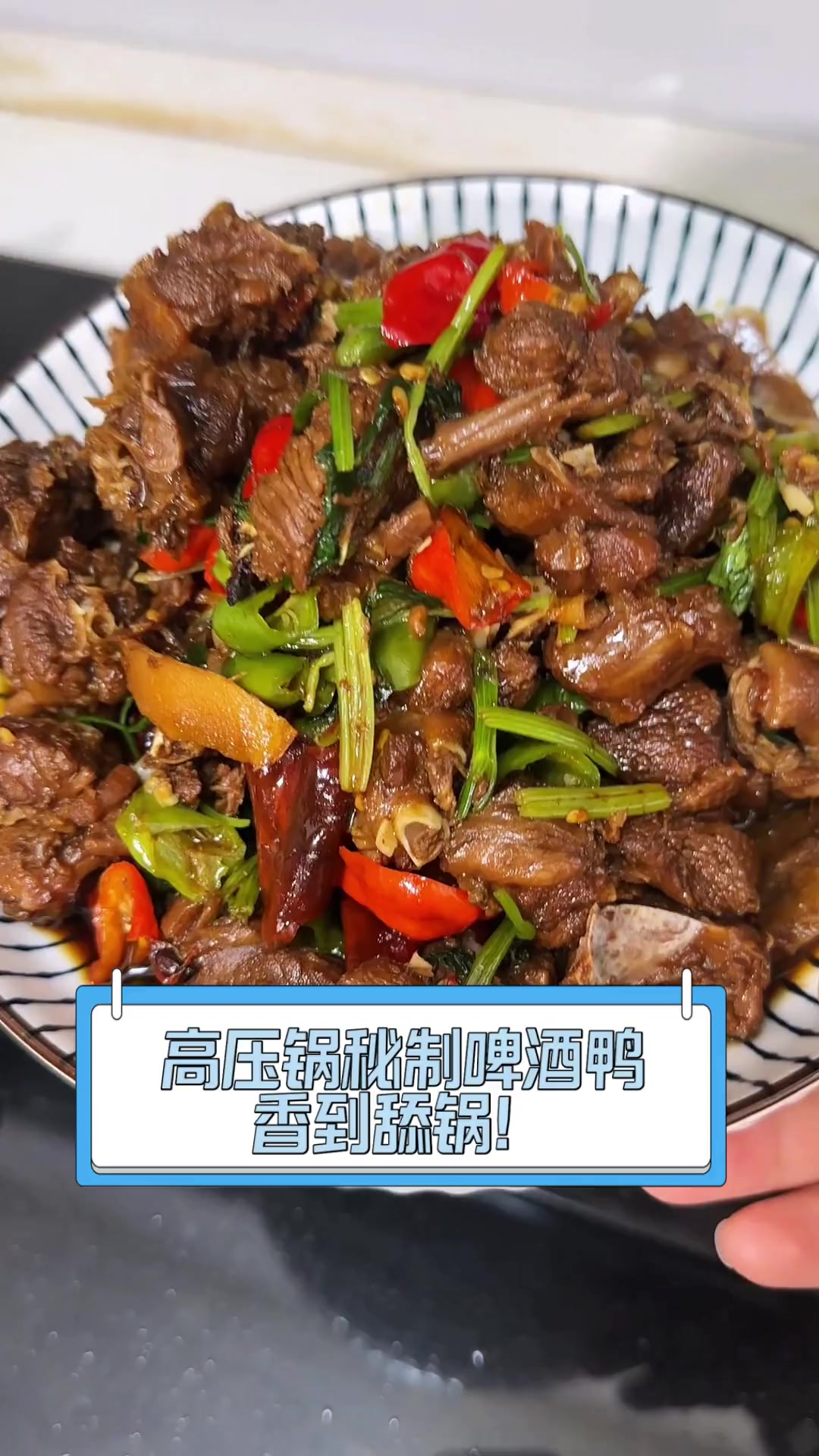 高压锅秘制啤酒鸭,香到舔锅!