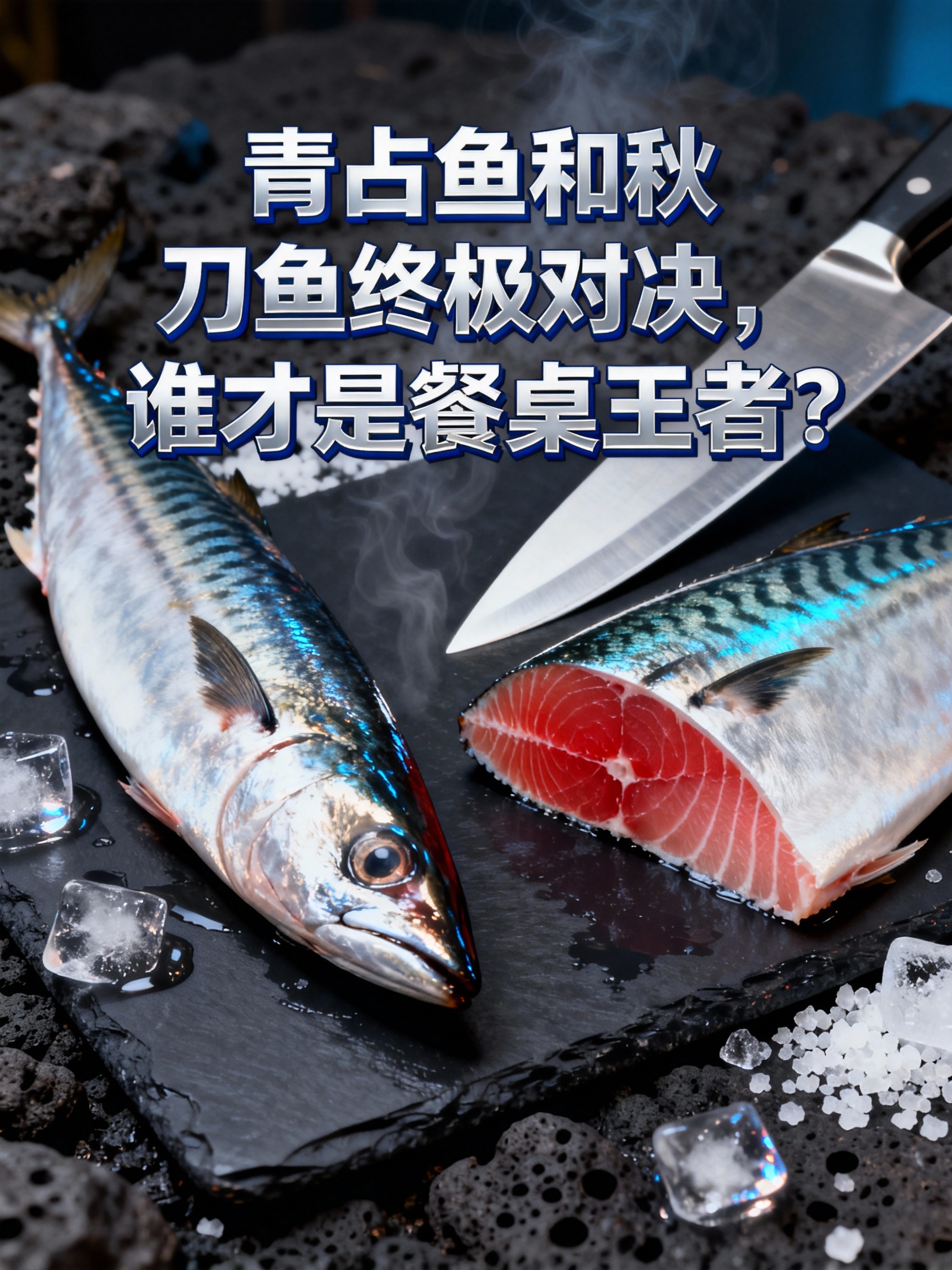 青占鱼和秋刀鱼终极对决，谁才是餐桌王者？