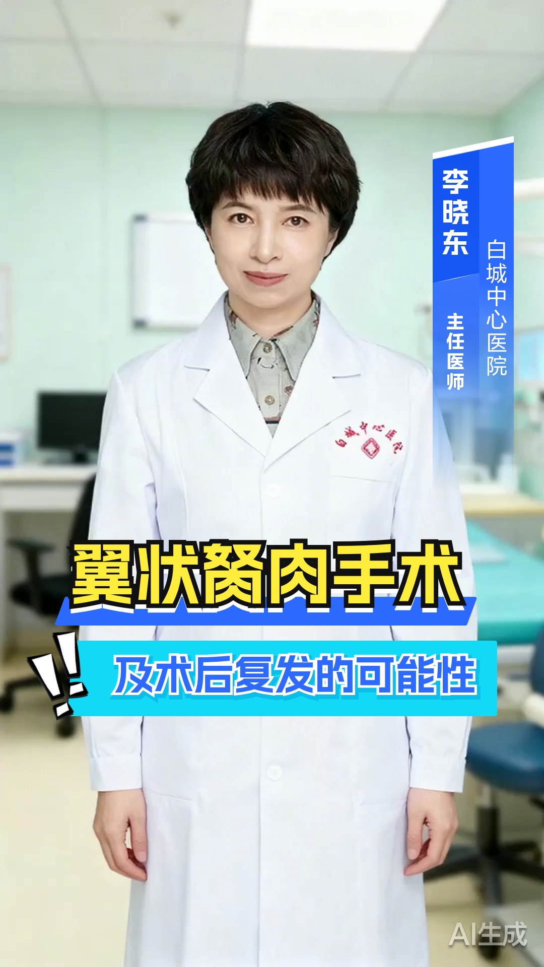 翼状胬肉手术及术后复发的可能性