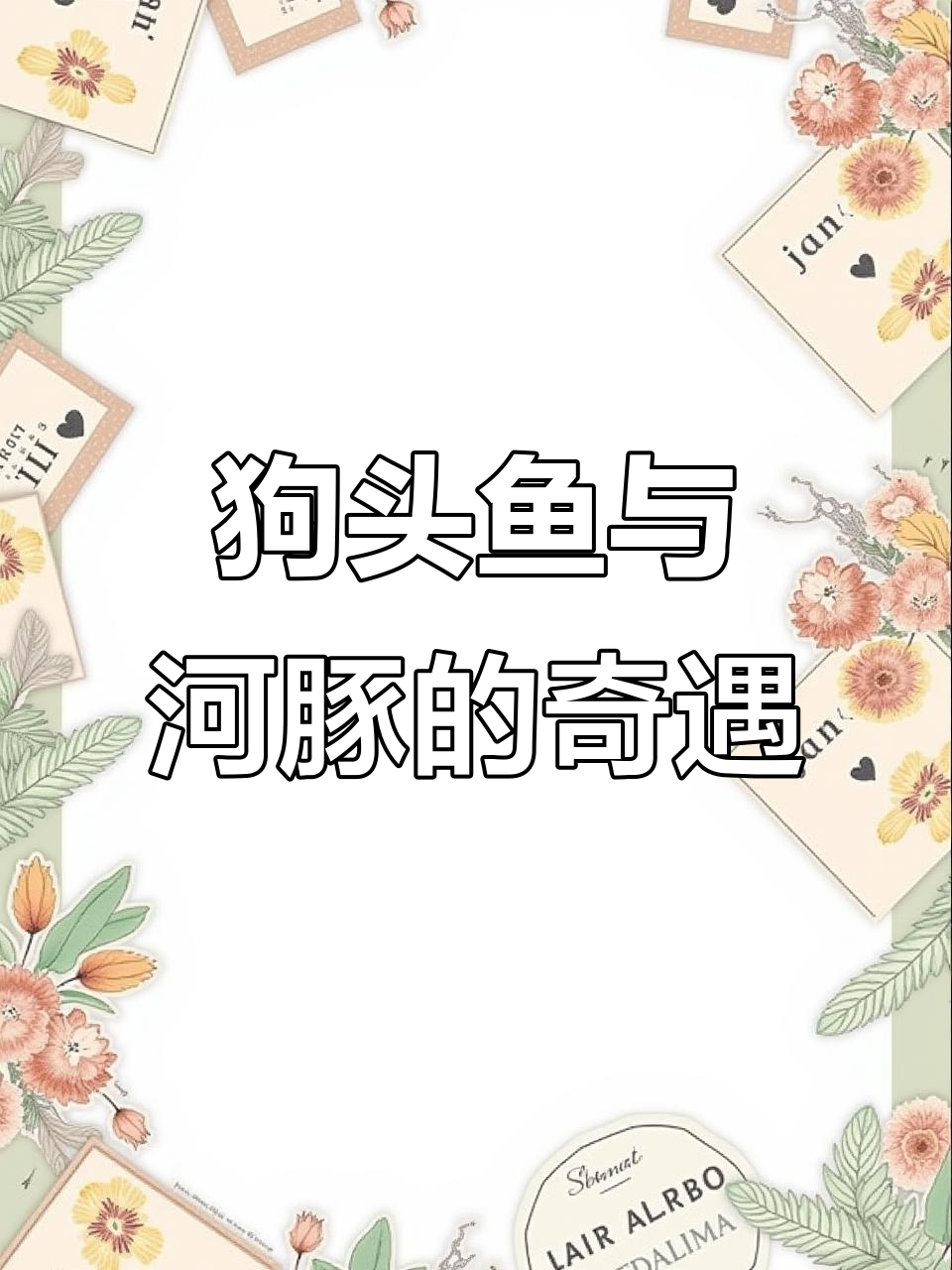 河豚现身,狗头鱼兄弟大闹池塘!