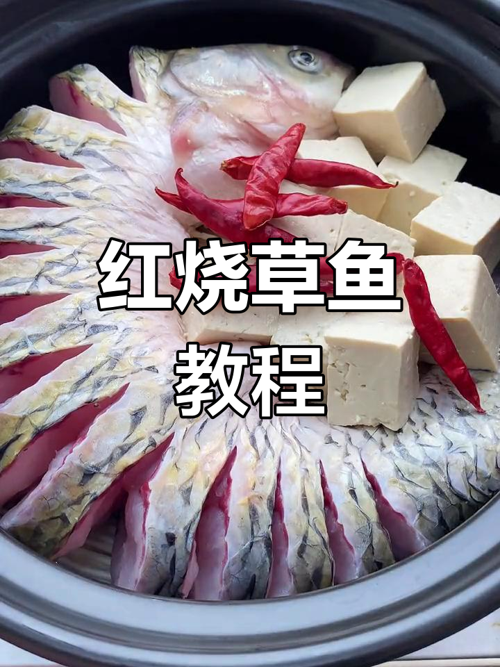 轻松做出美味红烧草鱼,家常做法超简单