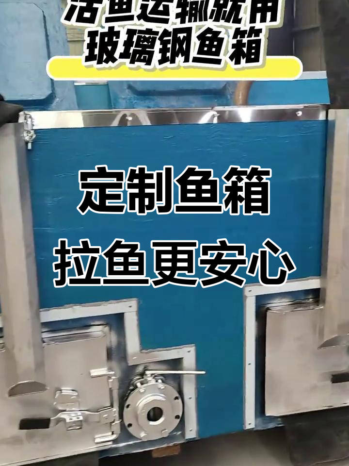 定制鱼箱助力活鱼运输，安全又高效