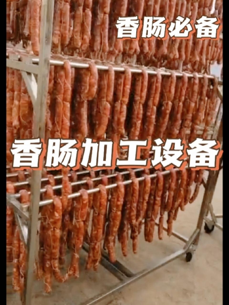 香肠加工设备 香肠加工很简单,选对设备是关键 工厂实拍视频 腊肉香肠 食品机械设备 大数据