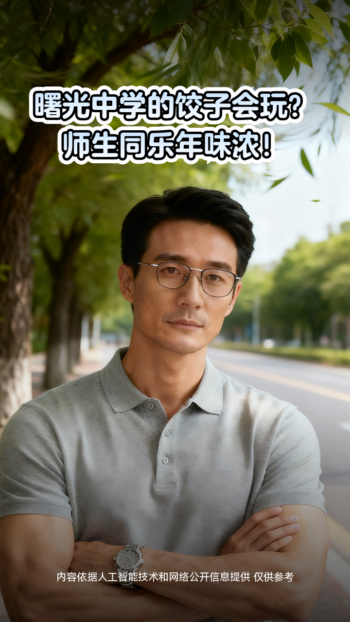曙光中学的饺子会玩?师生同乐年味浓!