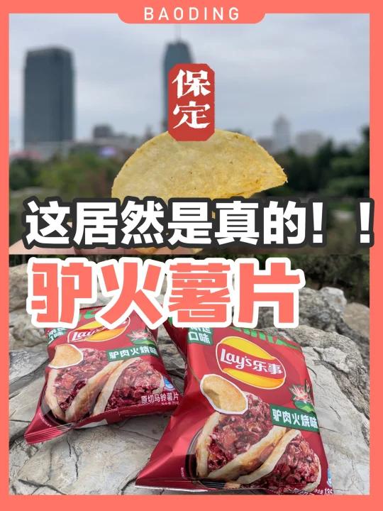 保定驴肉火烧味的乐事薯片他真的来了!评测