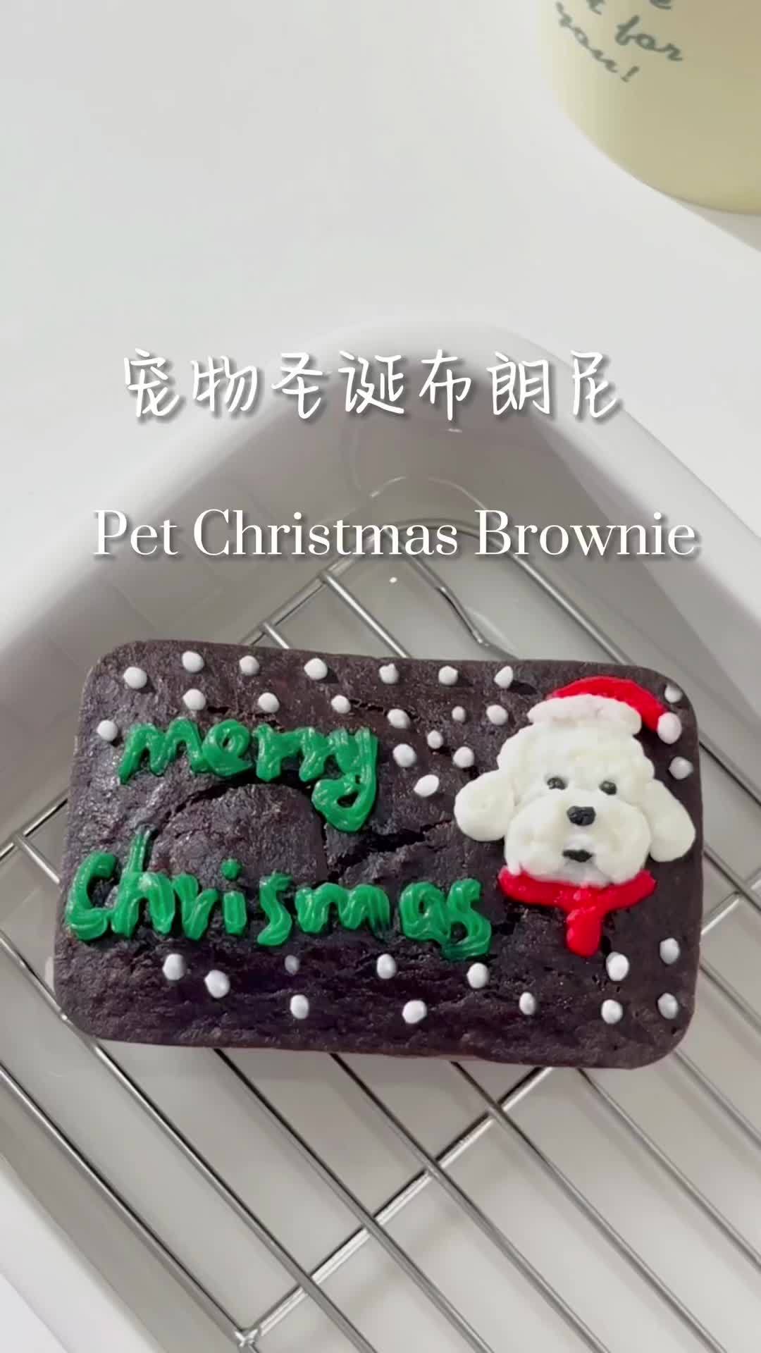 宠物布朗尼原来这么简单 狗吃的比我好系列 宠物烘焙培训 韩国宠物烘焙培训 狗狗蛋糕做法