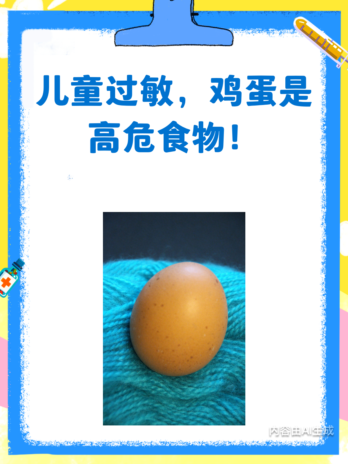 儿童过敏要忌口！鸡蛋可能加重症状！