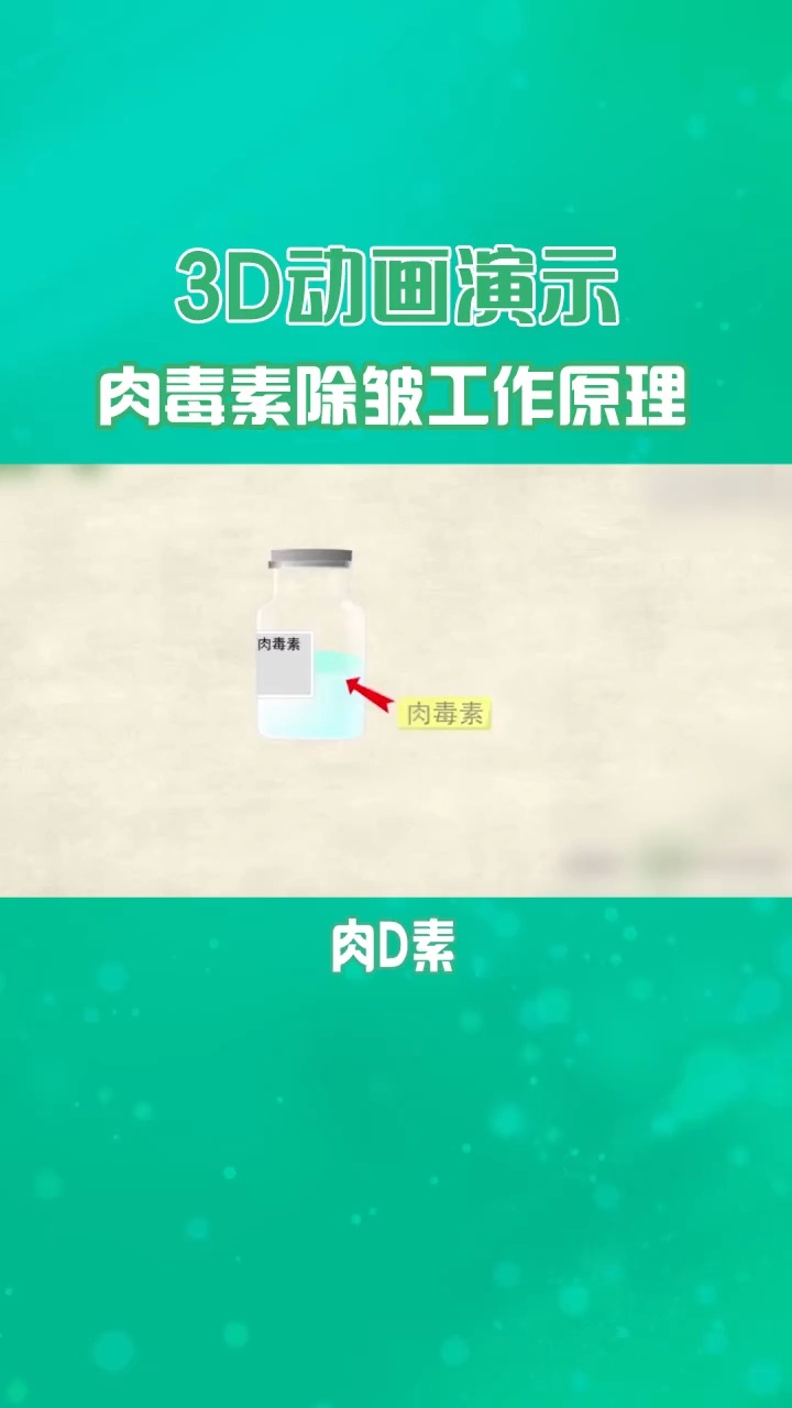 肉毒素知识分享「除皱-瘦脸」