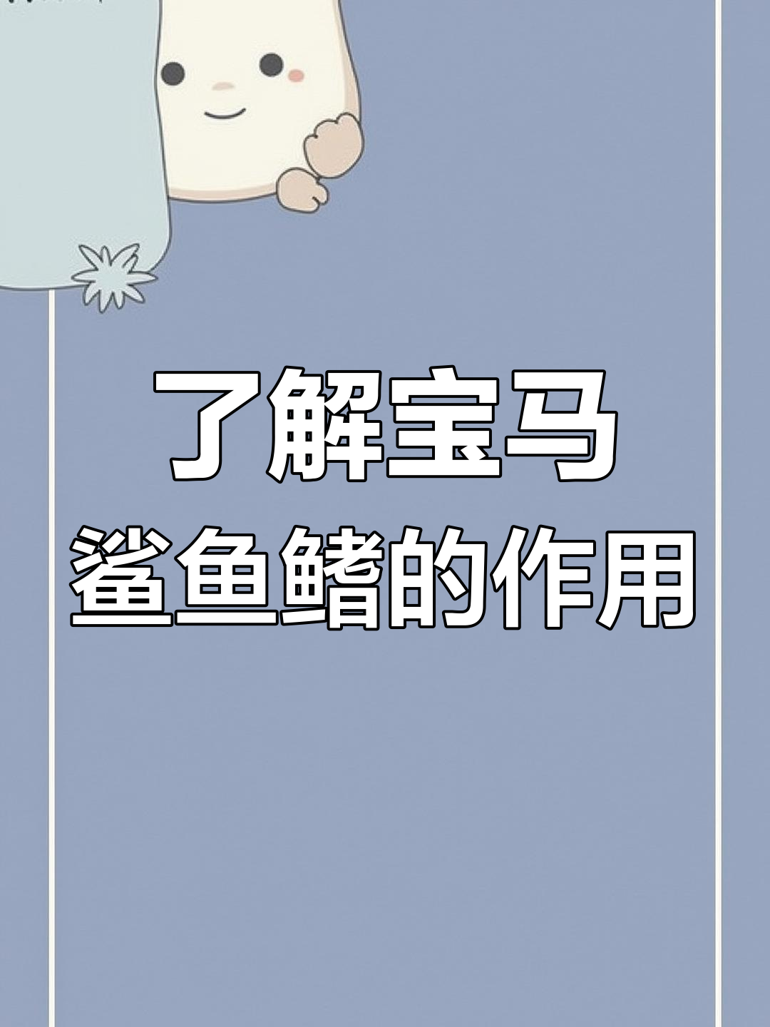 宝马鲨鱼鳍的真正作用,原来这么实用!