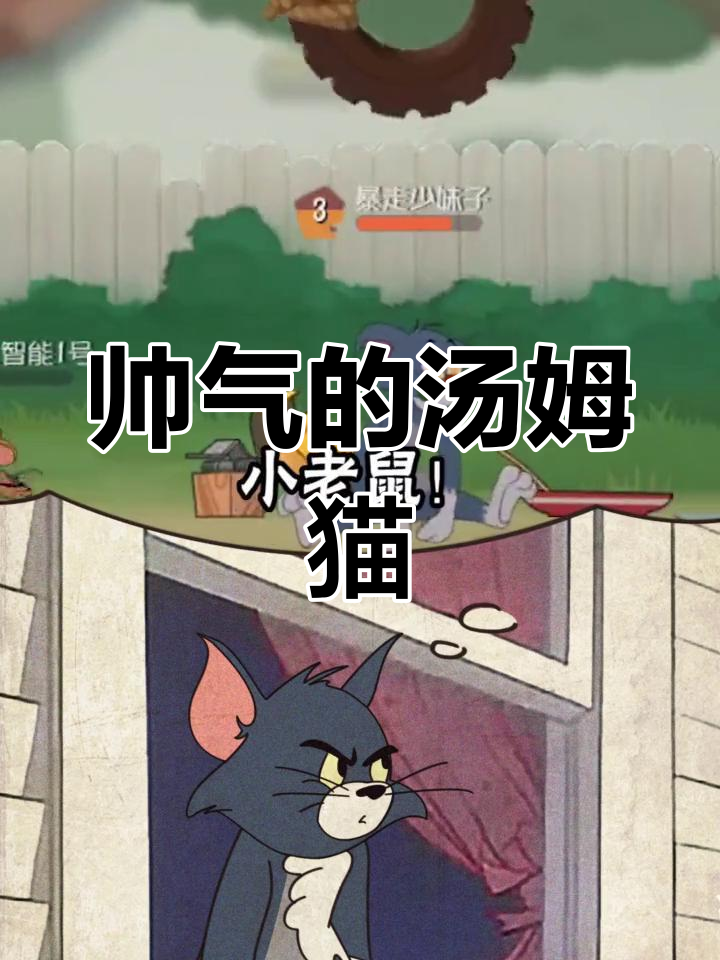 汤姆猫帅气变身,长裙发型惊艳全场