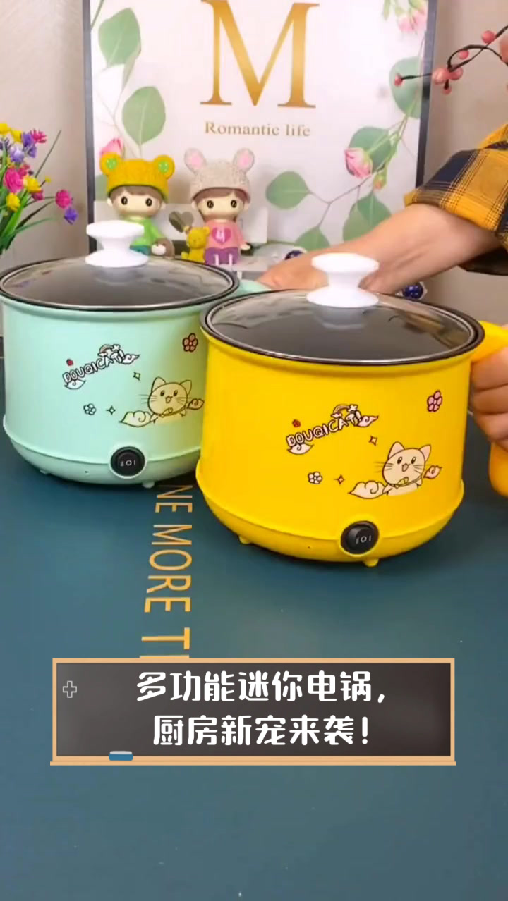 多功能迷你电锅，厨房新宠来袭！