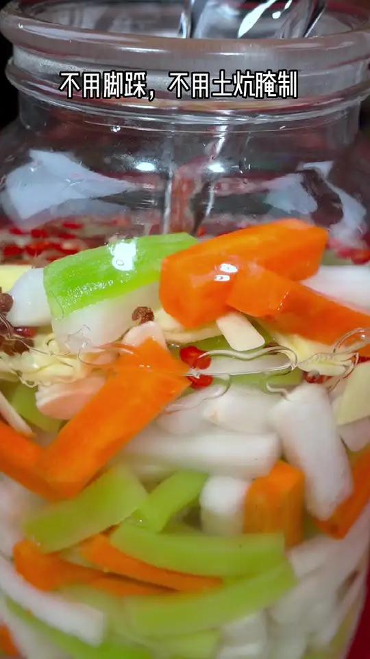腌泡菜 #泡菜配方 #自制开胃泡菜 在家也能做出清脆爽口的泡菜