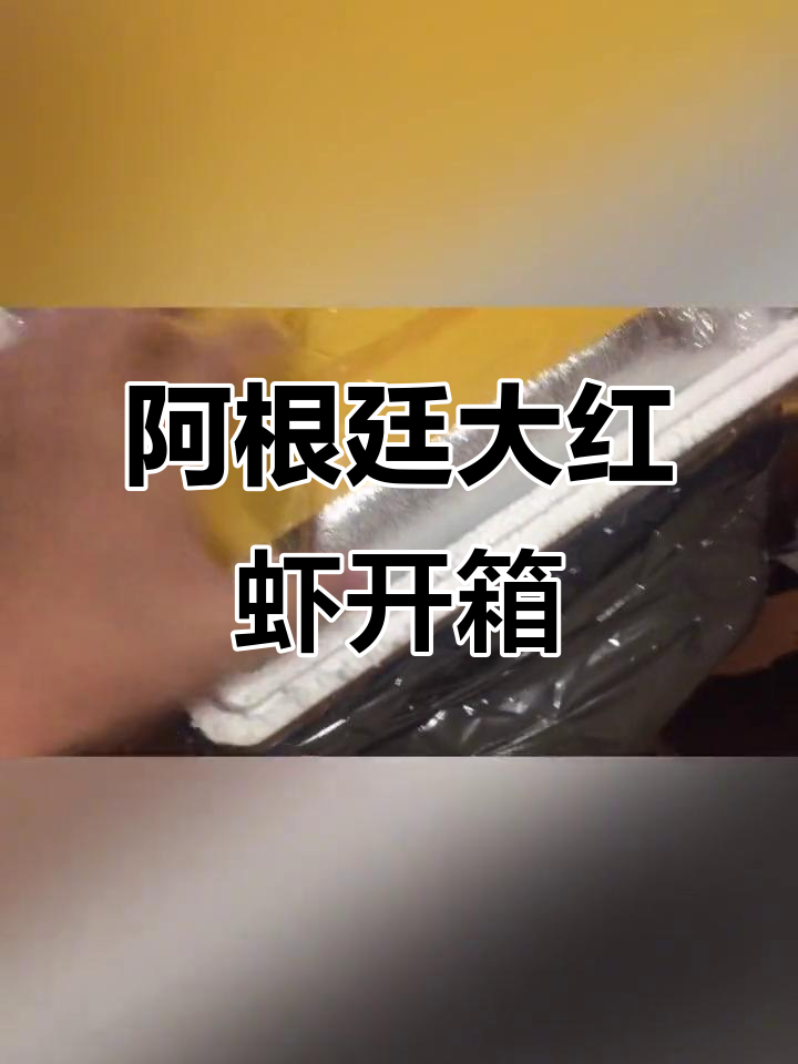 探秘阿根廷大红虾,真空包装超惊艳!