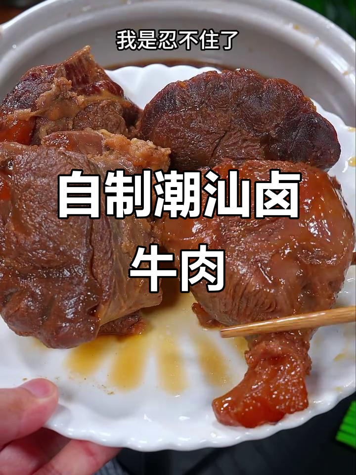 潮汕卤牛肉,轻松做一锅美味,孩子爱吃!