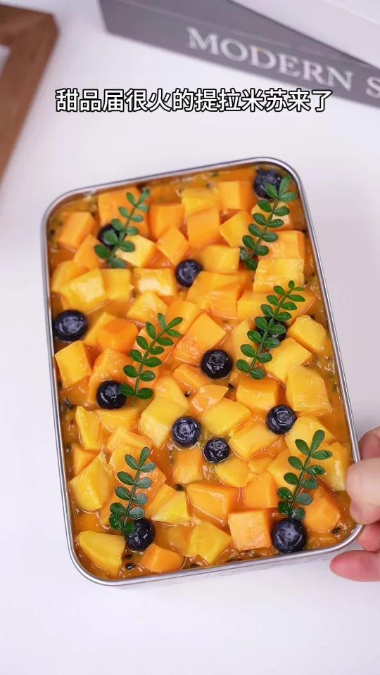 免烤箱!网红提拉米苏2步就搞定!配方超详细